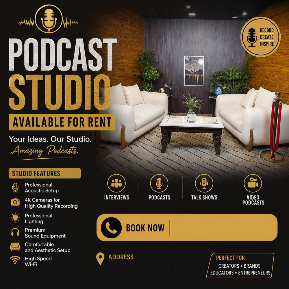 Premium Podcast Studio Setup