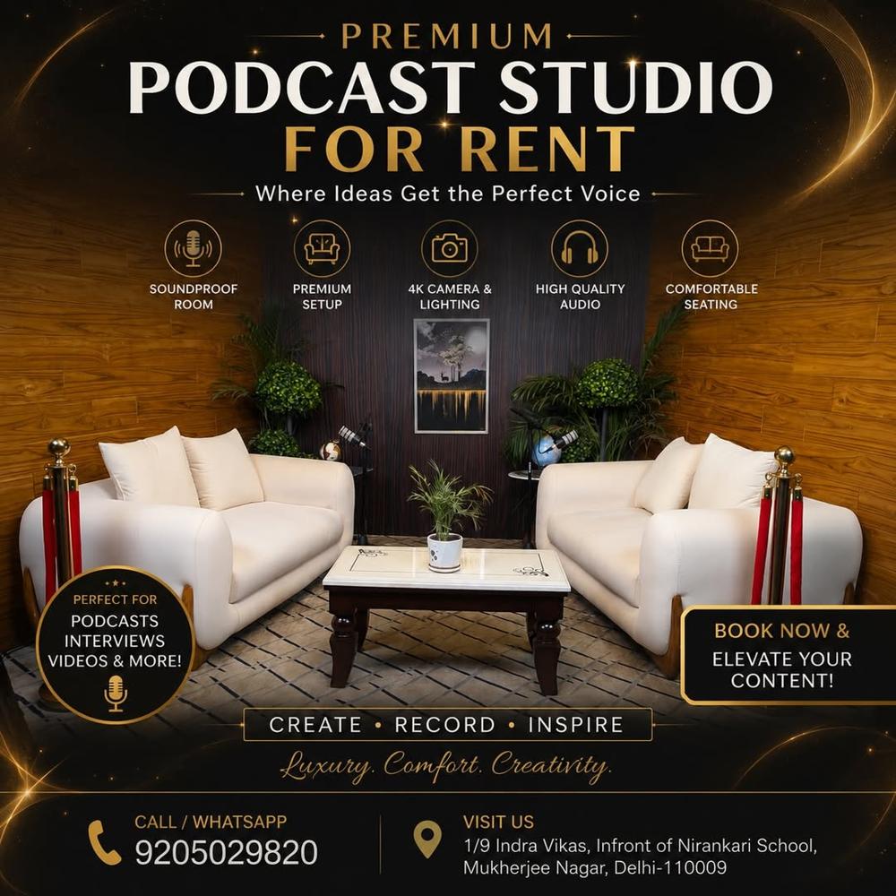 Premium Podcast Studio Setup