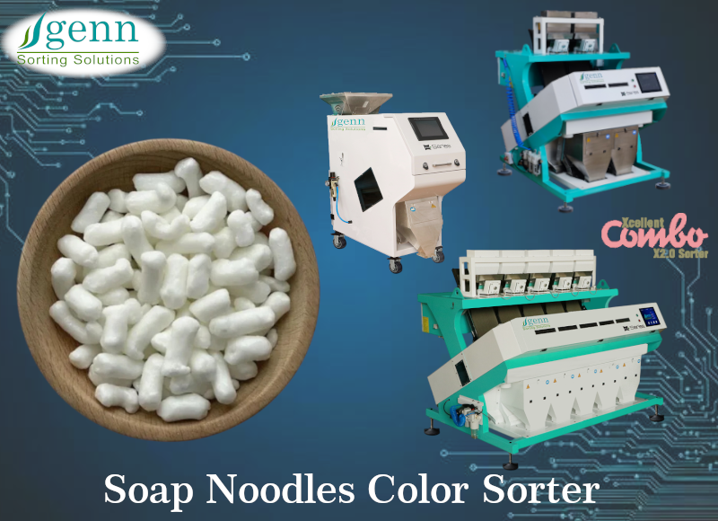 Soap Noodles Color Sorter - Accuracy: 99.9 %