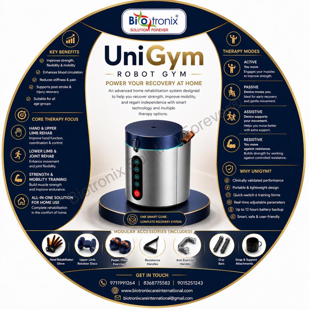 UniGym Robot Gym for Home Based Physiotherapy and Recovery