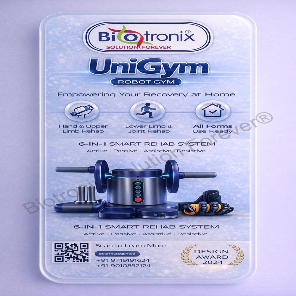 UniGym Robot Gym for Home Based Physiotherapy and Recovery