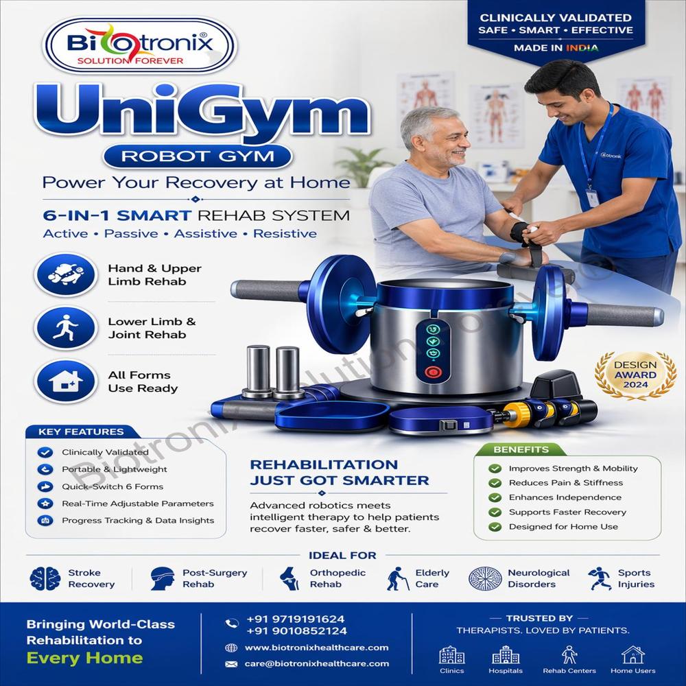 UniGym Smart Recovery Exercise Equipment for Physiotherapy Clinics