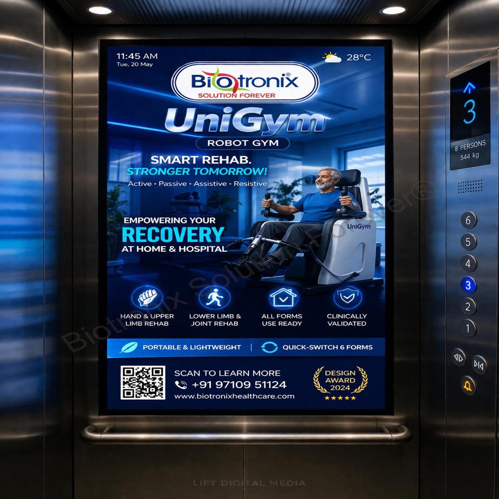 UniGym Robotic Exercise Therapy Device for Rehabilitation Training