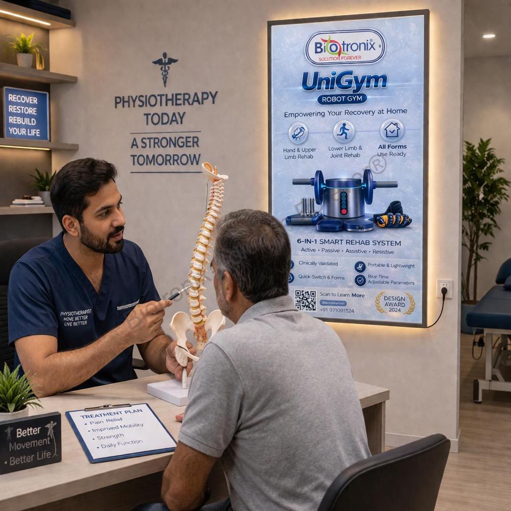 UniGym Robotic Exercise Therapy Device for Rehabilitation Training
