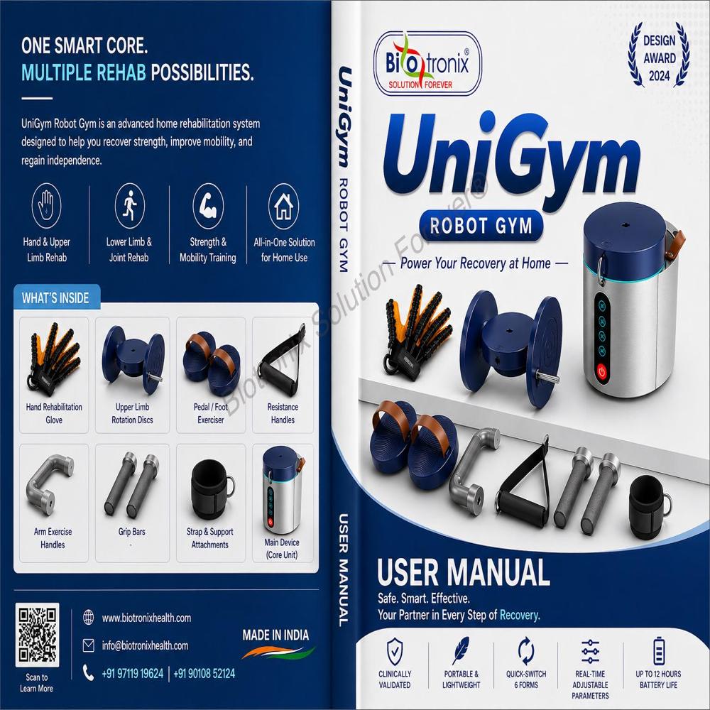 UniGym Digital Robot Gym for Physical Therapy and Recovery Care