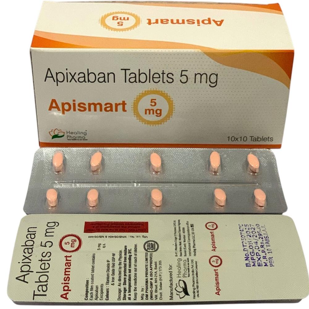 Eliquis 5 Apixaban5 Mg Tablets