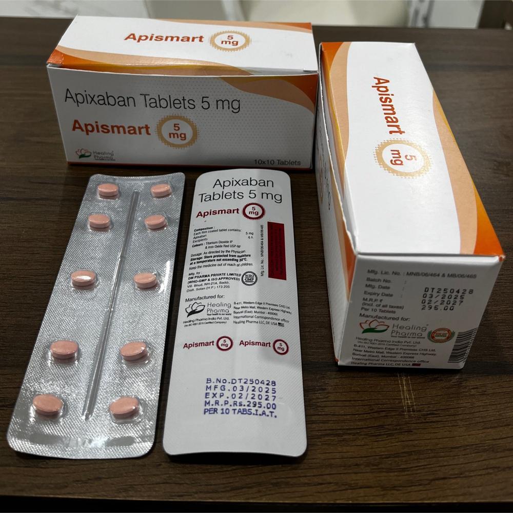 Eliquis 5 Apixaban5 Mg Tablets