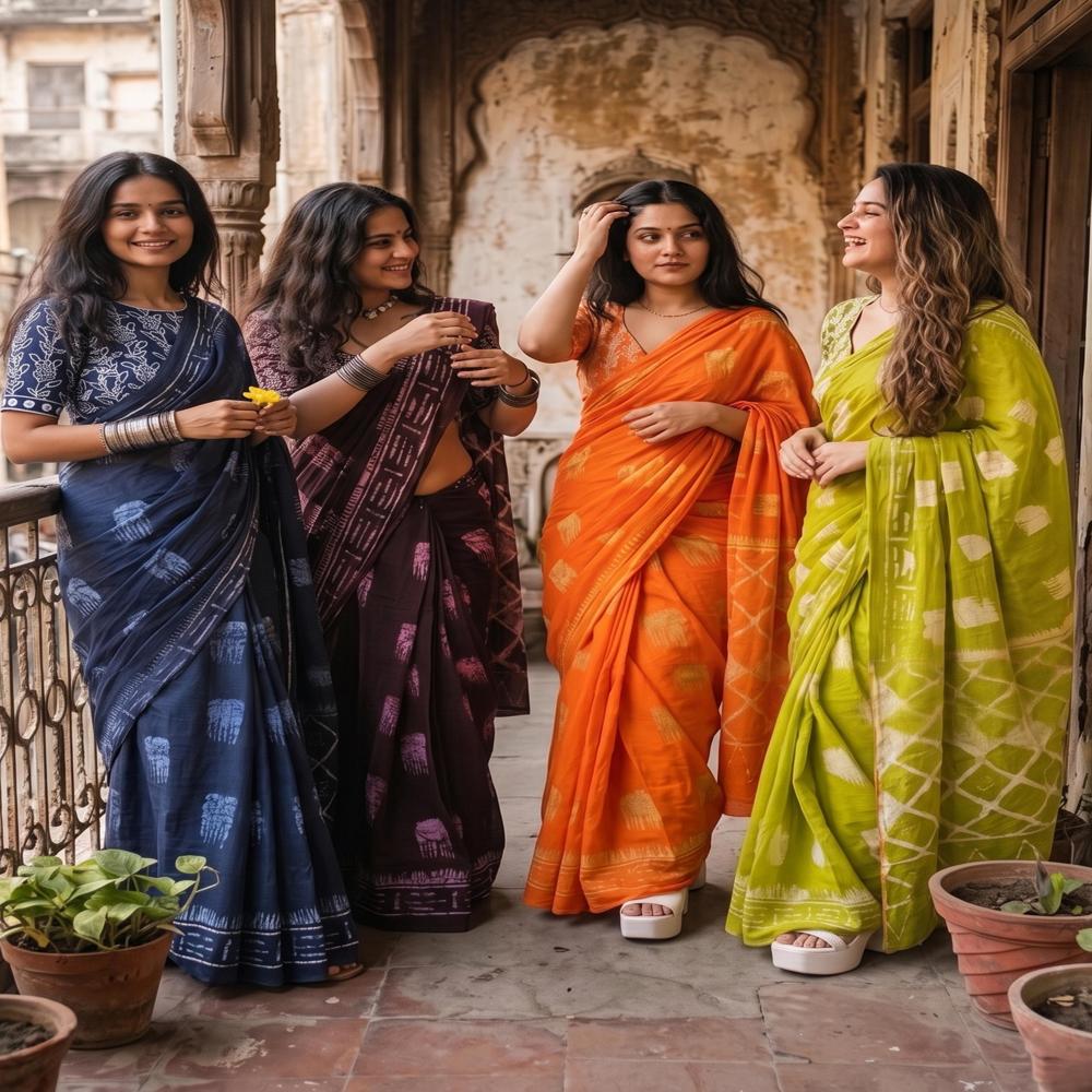 mumul cotton saree 