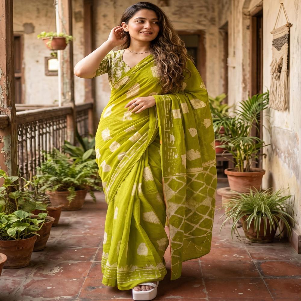 mumul cotton saree 
