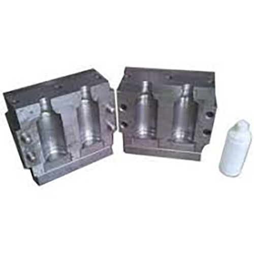 Plastic blow mould