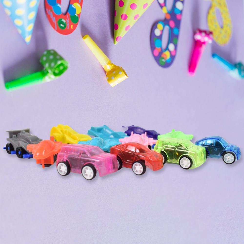 Mini Toy Rupees Mini Pull Back Car & Aeroplane Plastic Pull Back Car Cartoon Toys (12 ...