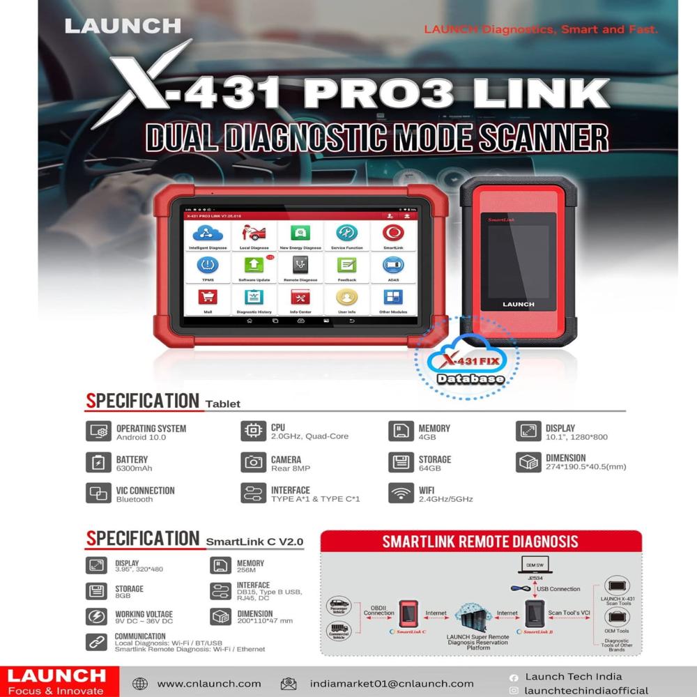 LAUNCH PRO3 LINK HD 