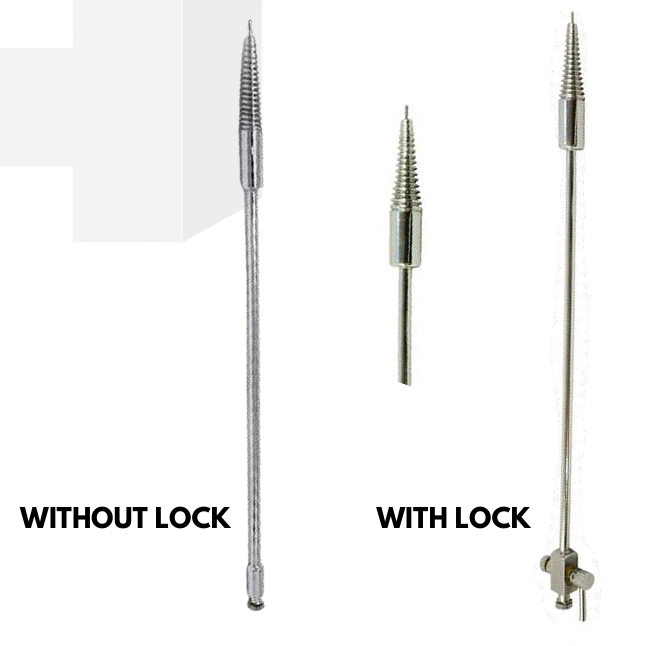 GyneBio HSG screw cannula with& without lecur lock Leech-Wilkinson HSG Cannula
