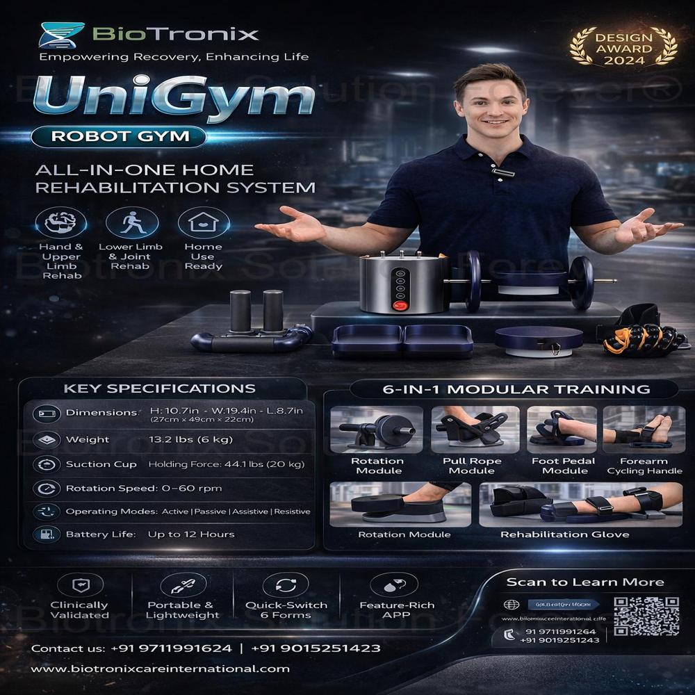 UniGym Smart Rehab Robot for Post Surgery Recovery Exercise