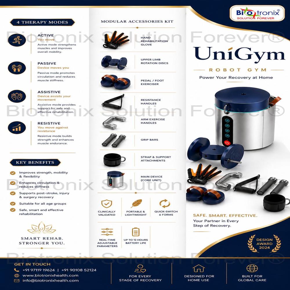 UniGym Portable Motorized Rehab Gym for Physical Rehabilitation