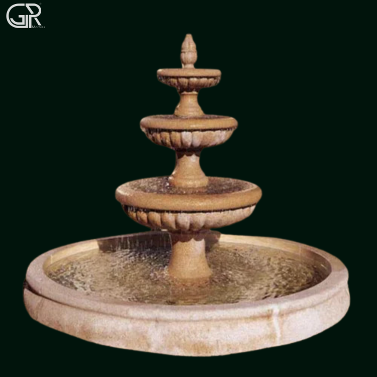 Decorative Sandstone Fountains, (Ht-5ft)