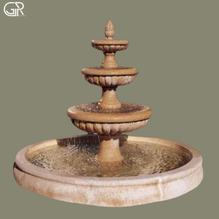 Decorative Sandstone Fountains, (Ht-5ft)