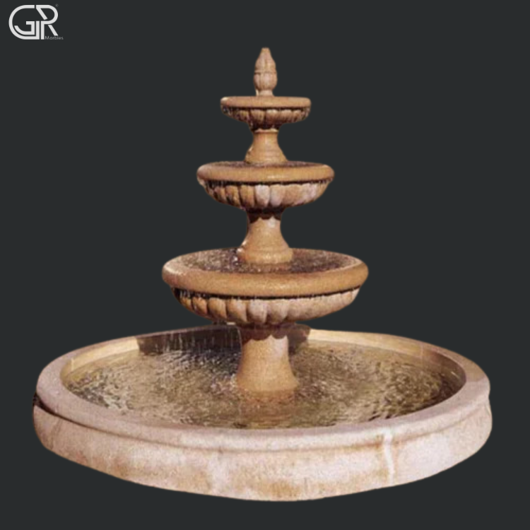 Decorative Sandstone Fountains, (Ht-5ft)