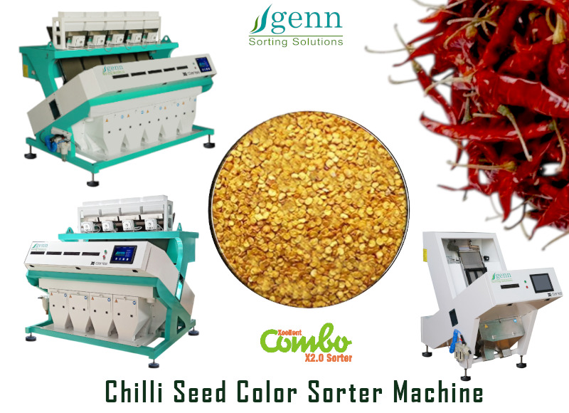 Chilli Seed Color Sorter - Accuracy: 99.9 %