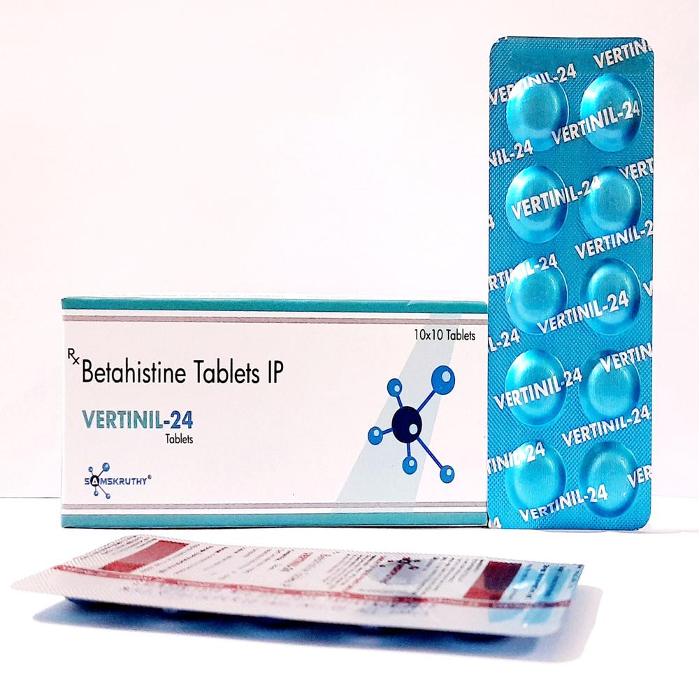 Betahistine 24 Mg - Physical Form: Tablets