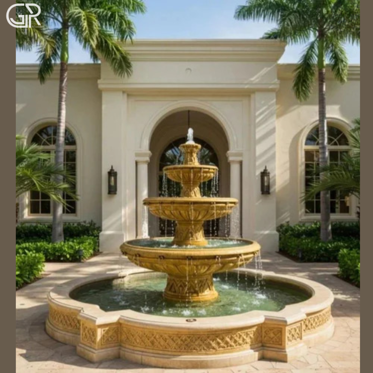 Stone Stylish Fountain (Ht-6ft)