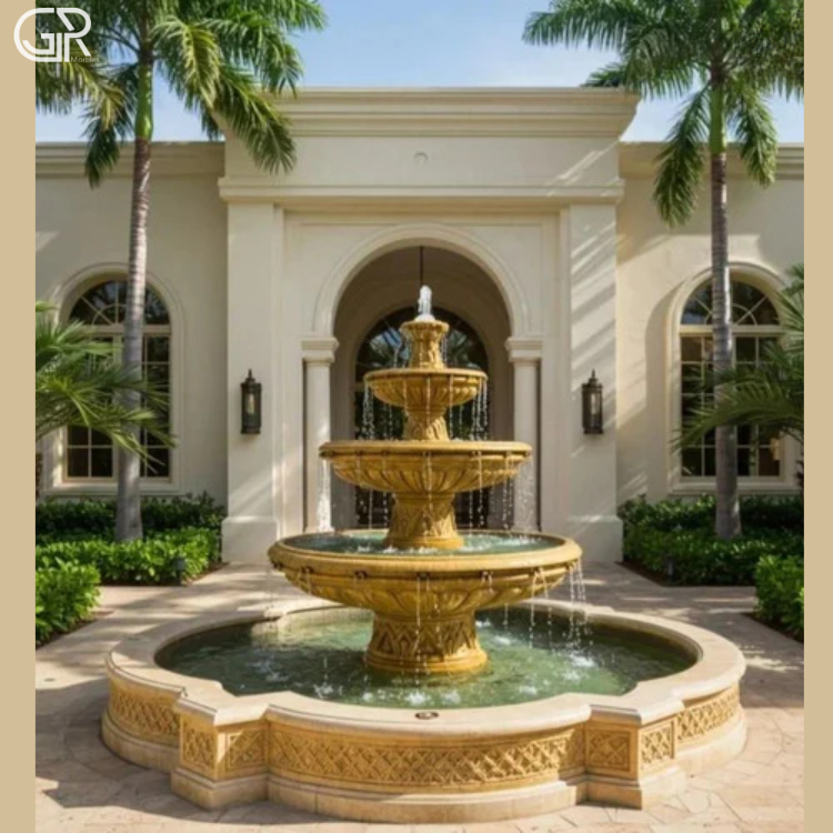 Stone Stylish Fountain (Ht-6ft)