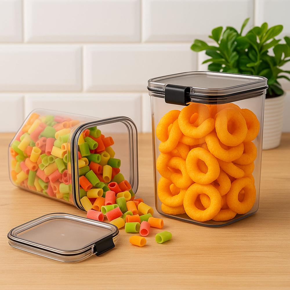 1200 ML Airtight Lock & Lock Food Storage Container Set  2 Piece