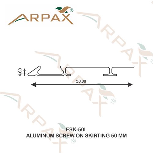 ESK-50L Aluminum Screw On Skirting