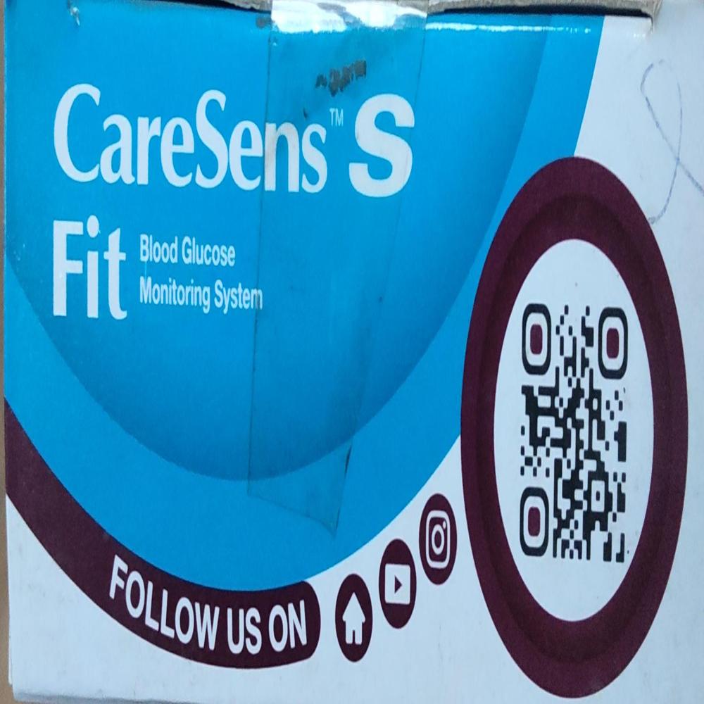 CareSens Fit Glucometer kit with 10 glucostrips free