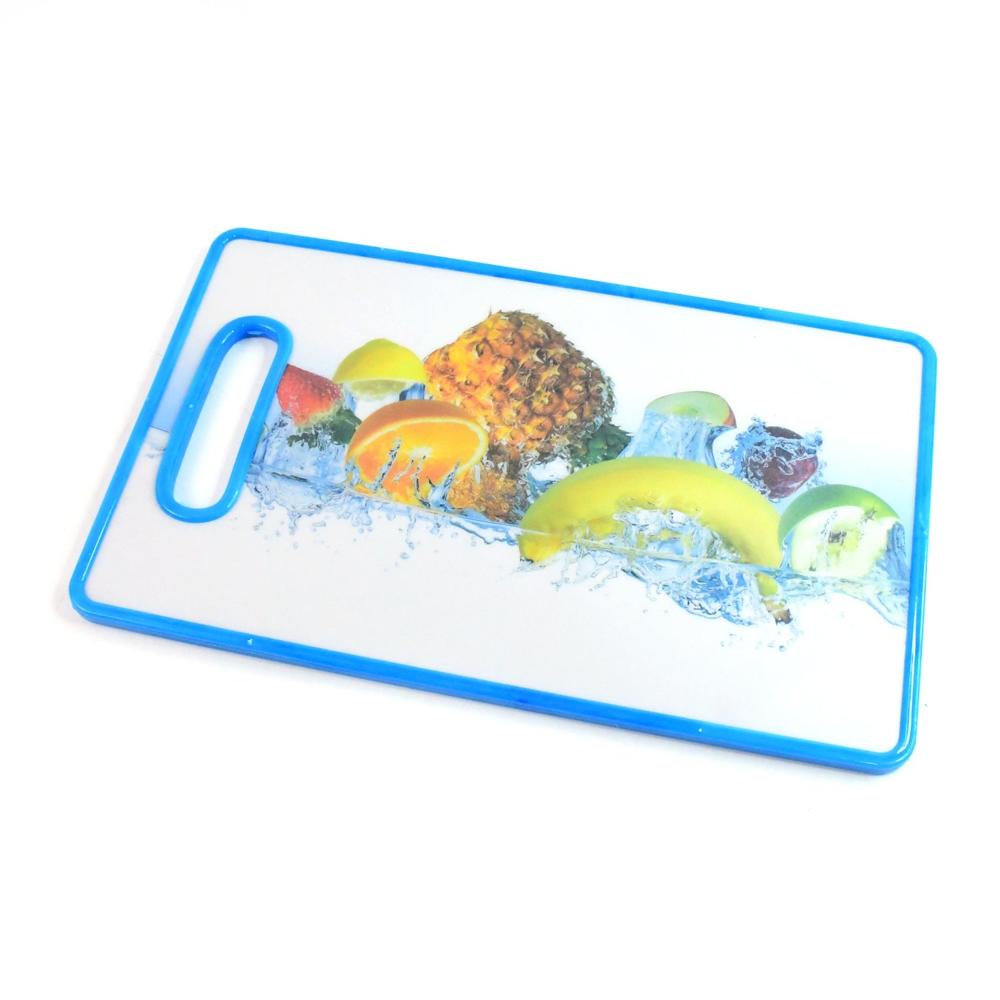 Large Rectangular Fruit Print Cutting Board (36x22cm / 1 Pc) - Color: Mix