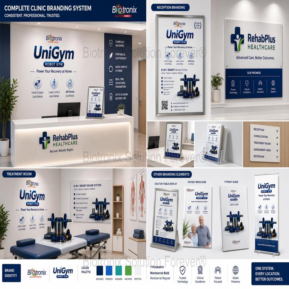 UniGym Robot Assisted Rehabilitation Therapy Equipment