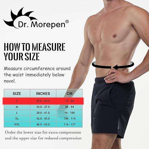 Dr.Morepen Ortho Lumbo Sacral Double Lock Belt LS-03 1Piece Flexi Back Splints Double Pull Mechanism Well Ventilated (S)