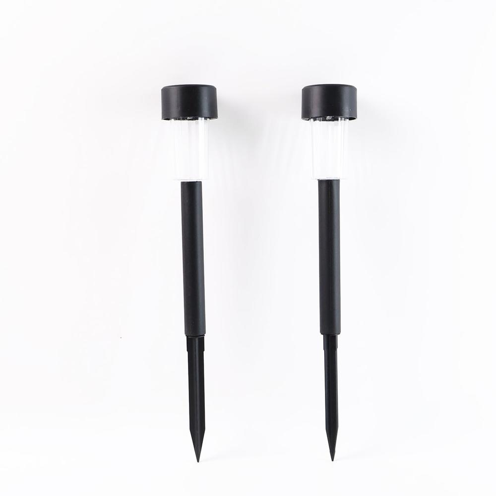 Solar-Powered LED Garden Spike Light Set (31x5cm / 2 Pc)