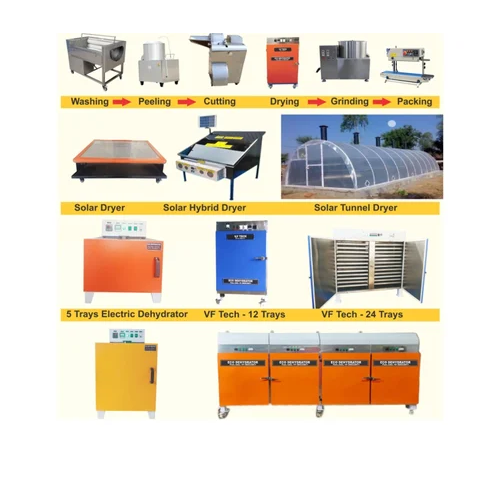 Vegetable Dryer & Dehydration Plant Setup