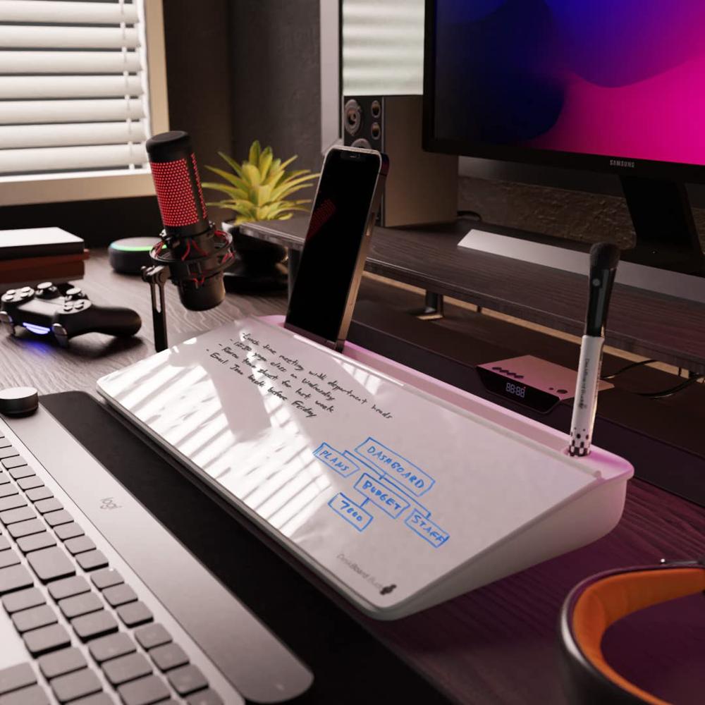 Buddy Desktop Whiteboard Desk Dry Erase Easel Board Pad