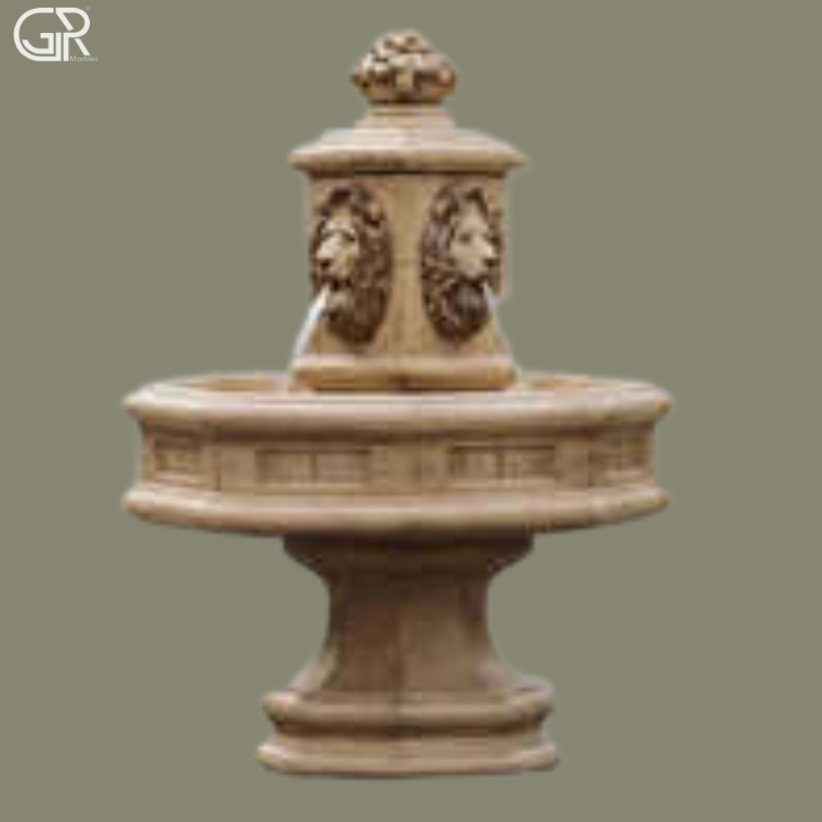 Sandstone Premium Shaped Water Fountain, (Ht-4ft)