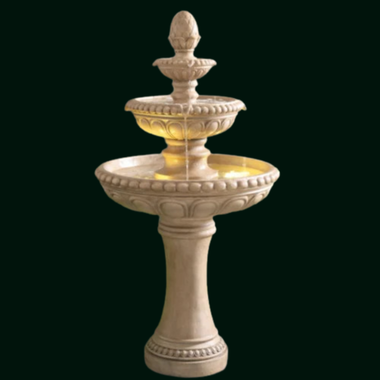 Sandstone Garden Water Fountain, (Ht-5ft)