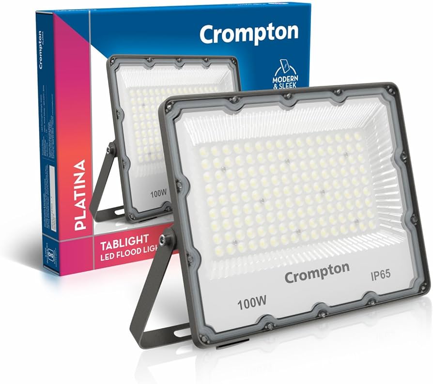 Crompton 100w Flood Light - Color: Cool White