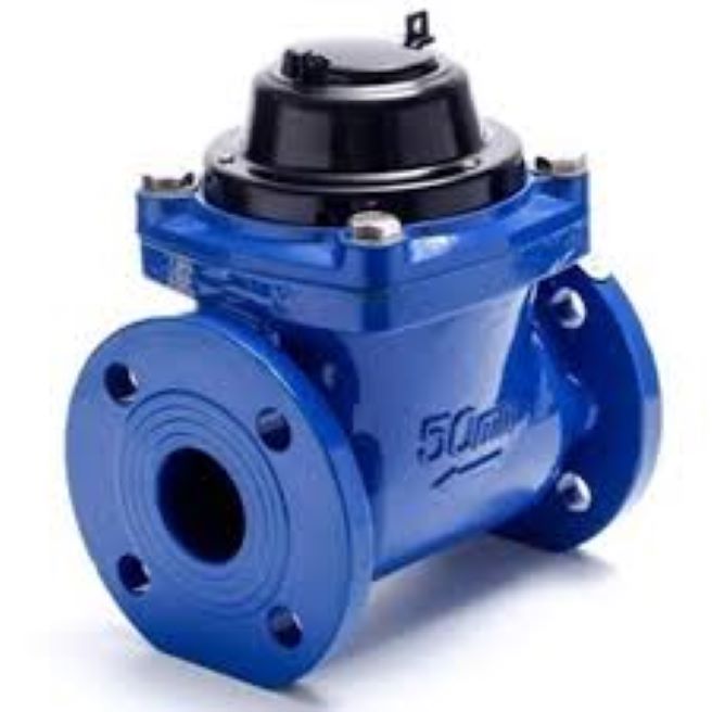 Woltman Water Meter - Color: Blue