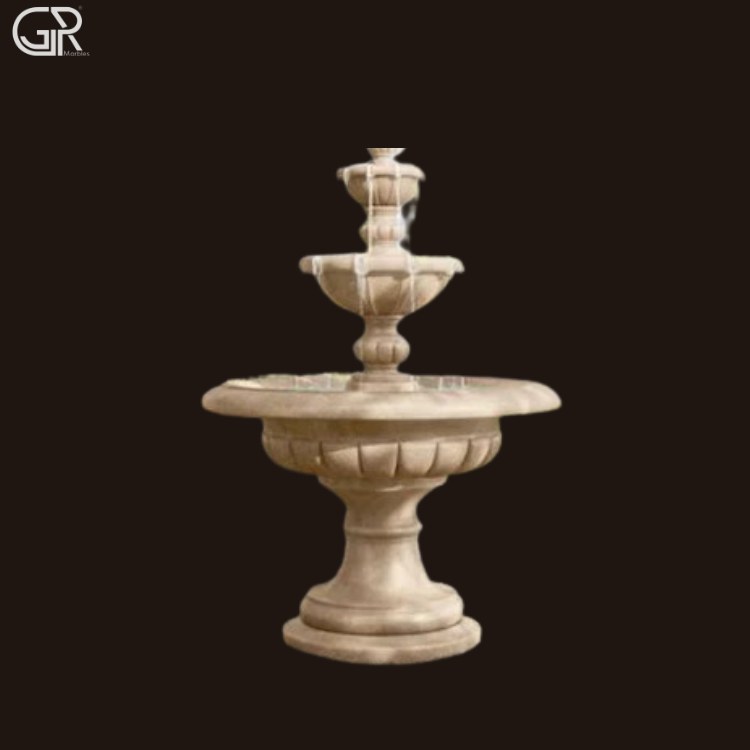 Garden Sandstone Water Fountain, (Ht-6ft)