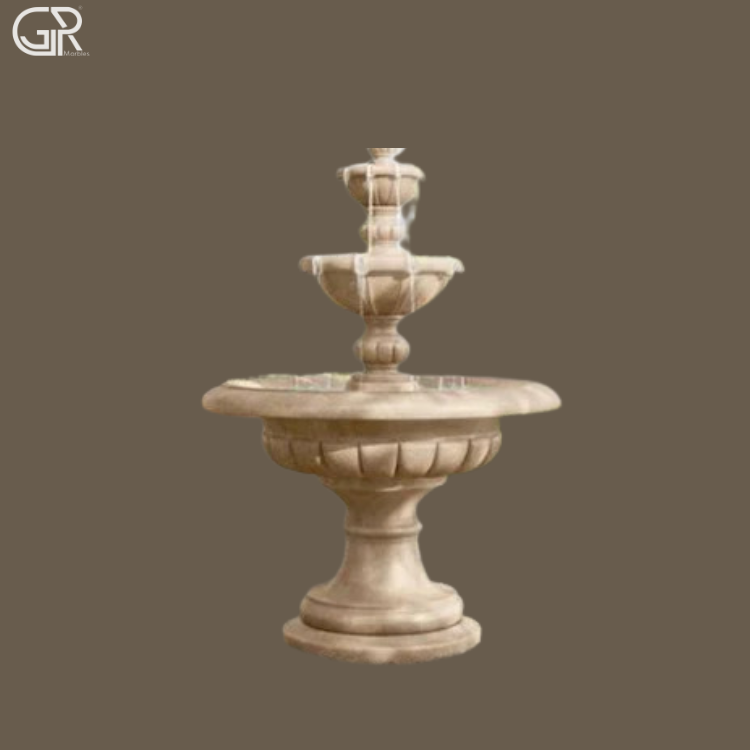 Garden Sandstone Water Fountain, (Ht-6ft)