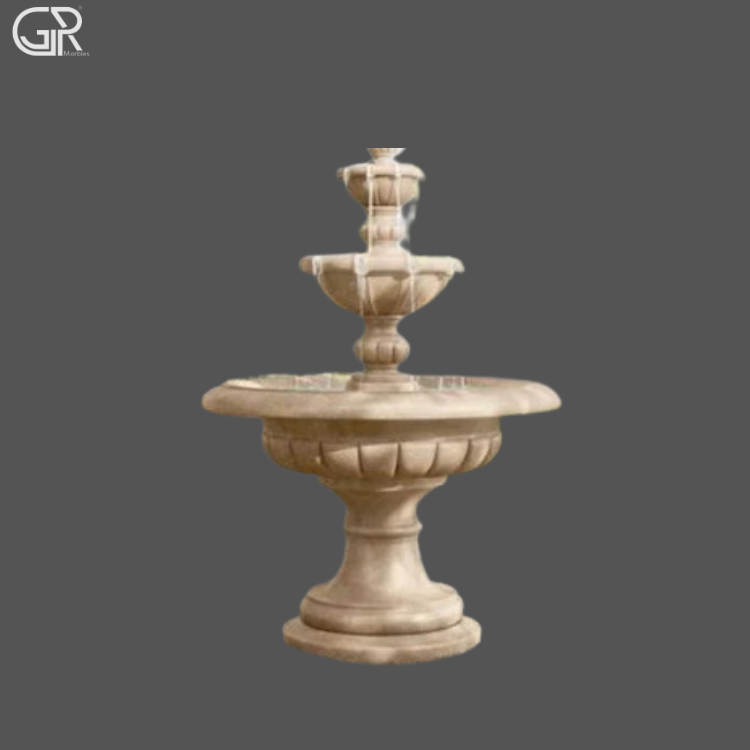 Garden Sandstone Water Fountain, (Ht-6ft)
