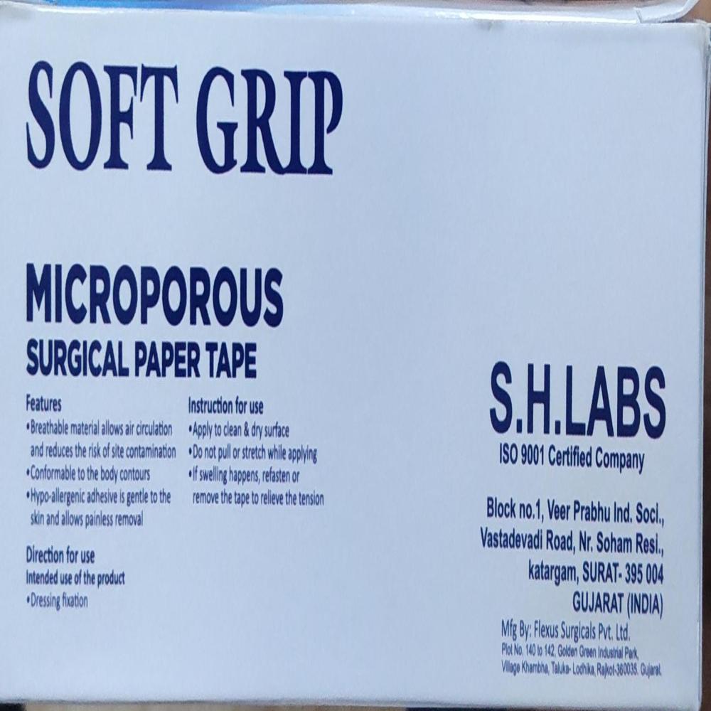 Soft Grip Microporous Surgical Paper Tape - Operating Type: Manual
