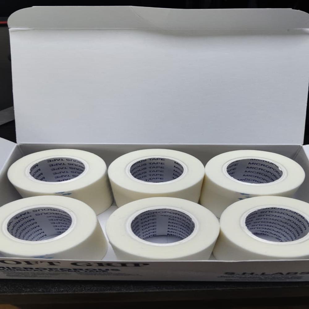 SOFT GRIP MICROPOROUS SURGICAL PAPER TAPE