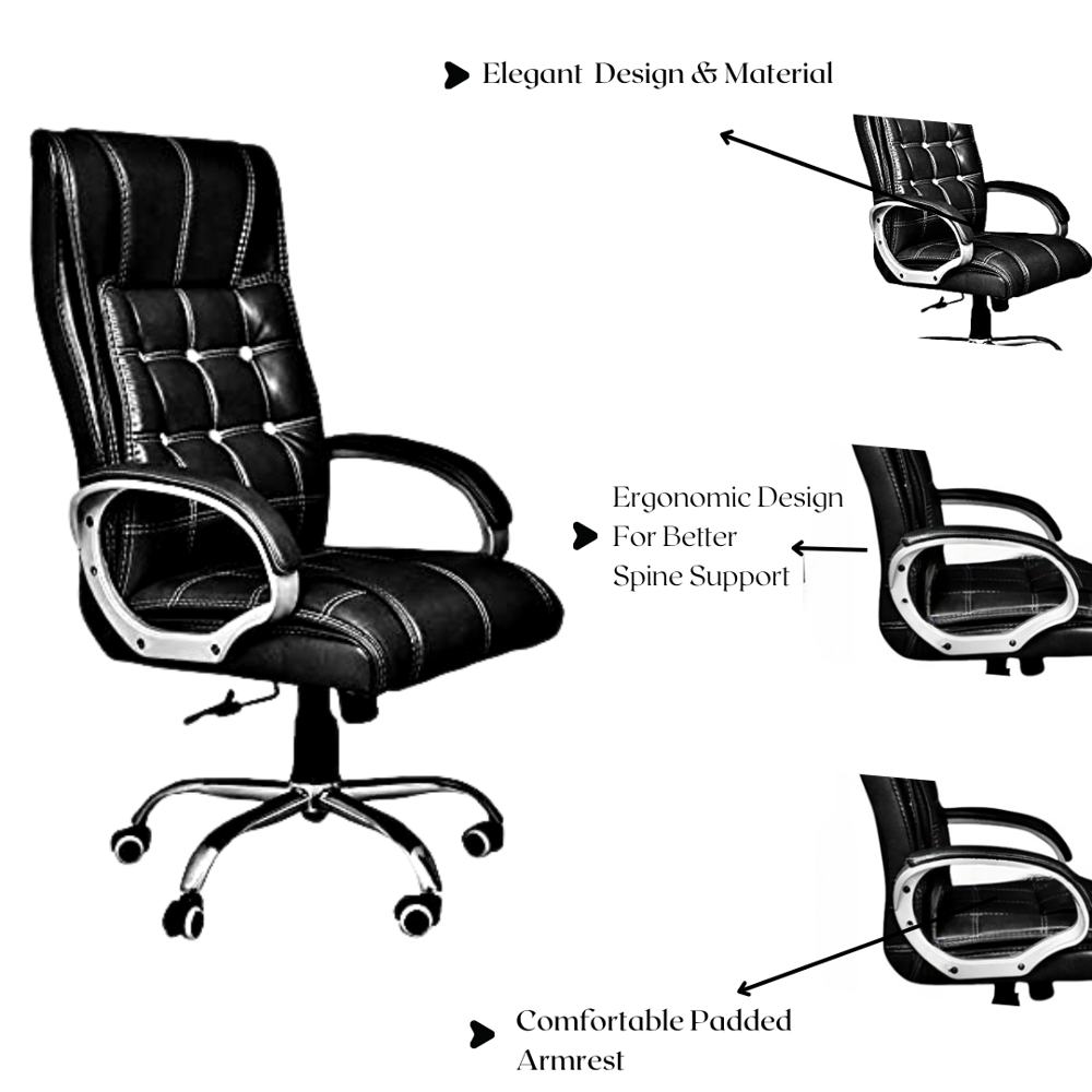 Beyond High Back Executive Revo Office Chair Black 