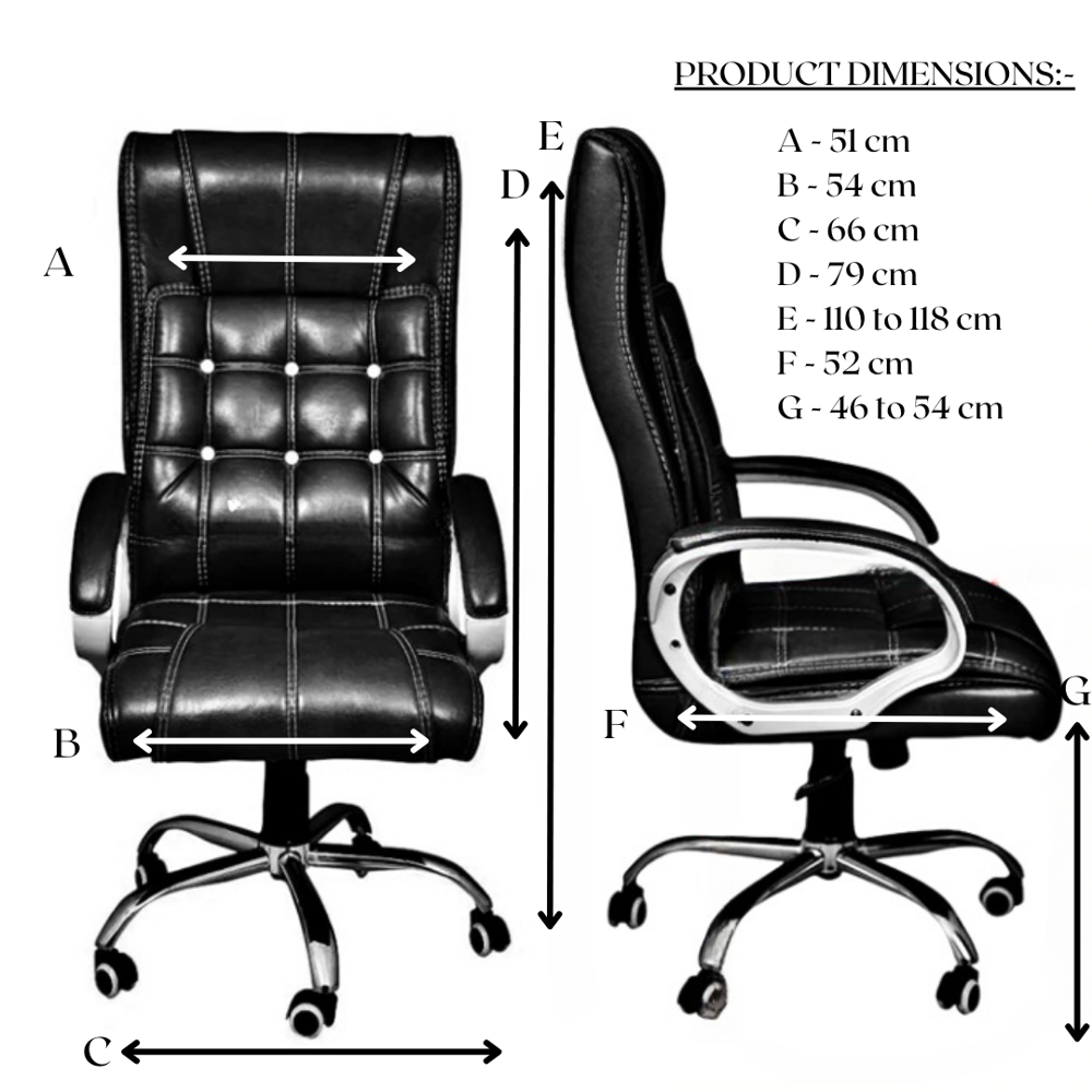Beyond High Back Executive Revo Office Chair Black 