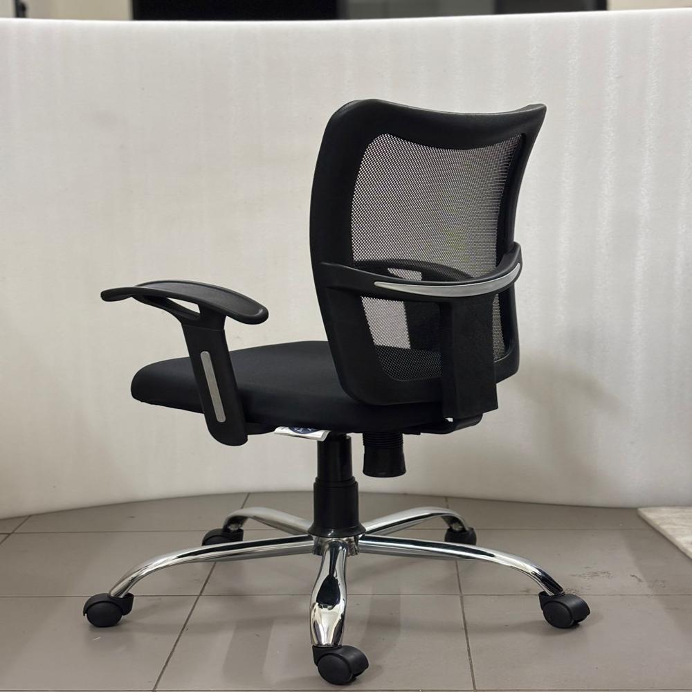 Zenith Mid Back Mesh Revolving Office Chair 