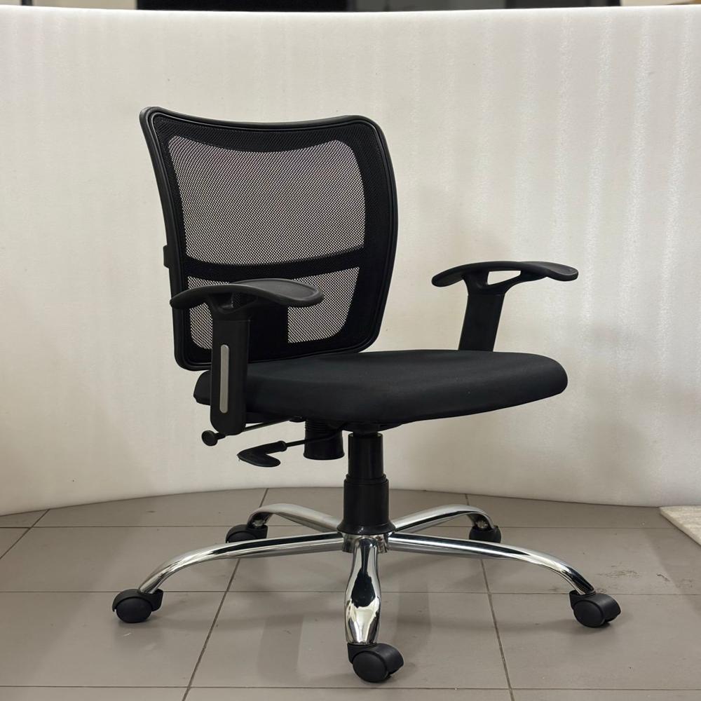 Zenith Mid Back Mesh Revolving Office Chair 