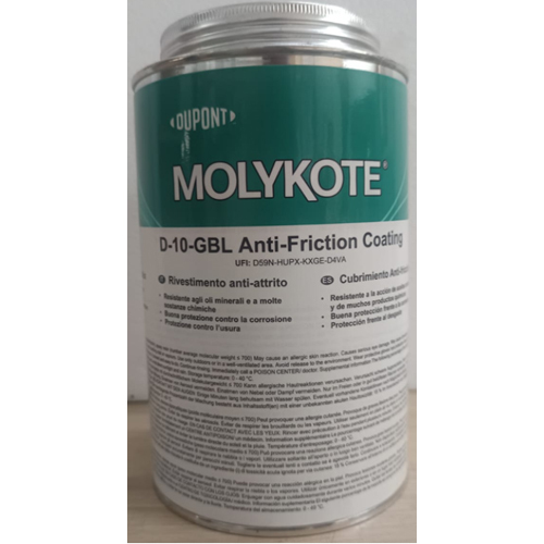 Molykote D 10 GBL Anti Friction Coating