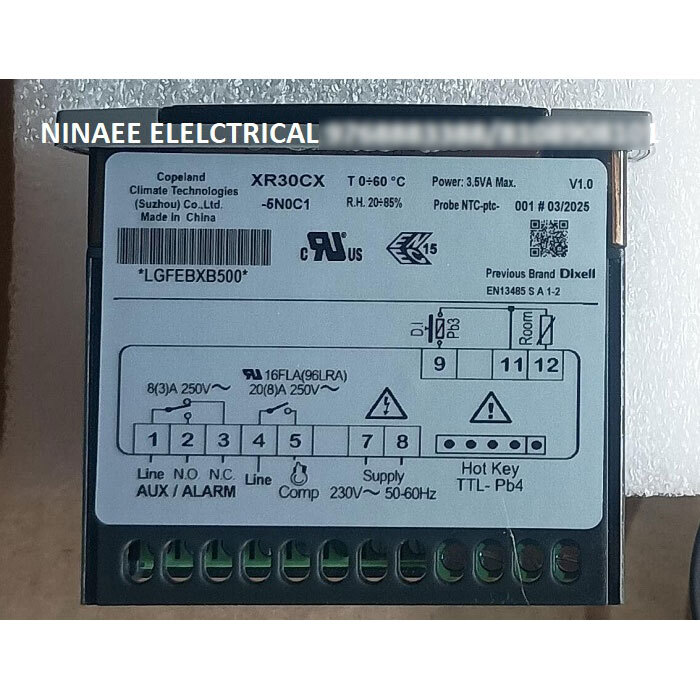 DIXELL CONTROLLER XR30CX-5NOC1